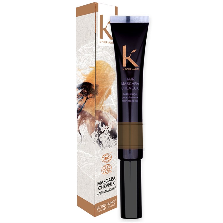 MASCARA PER CAPELLI - N.6 BIONDO SCURO K pour Karité K pour Karité