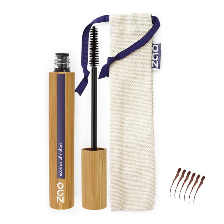 MASCARA DEFINIZIONE & COMFORT - 091 DARK BROWN zZao make up zZao make up