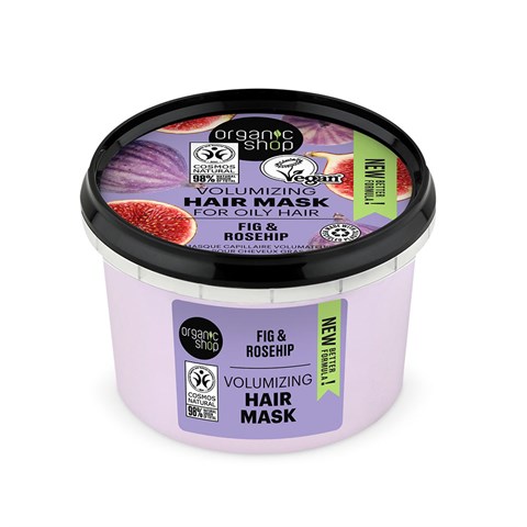 MASCHERA CAPELLI VOLUMIZZANTE "FICO e ROSA"