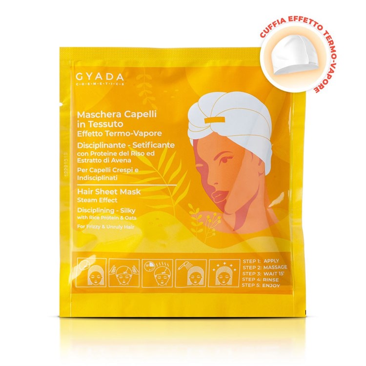 MASCHERA CAPELLI IN TESSUTO N.3 - DISCIPLINANTE E SETIFICANTE *Non più assortito *Non più assortito