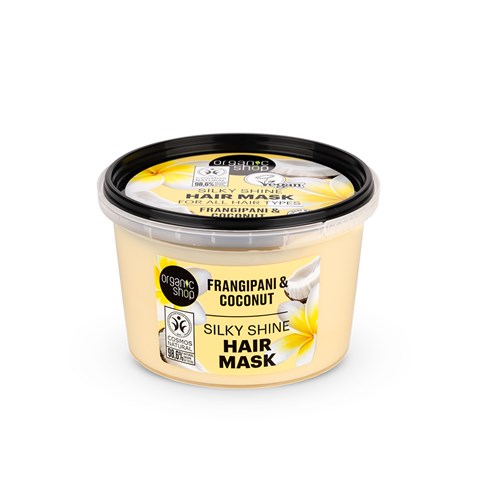 MASCHERA CAPELLI SETOSITÀ BRILLANTE "FRANGIPANI e COCCO"