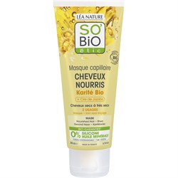 MASCHERA CAPELLI NUTRITI  KARITÉ & CERA DI JOJOBA  So'Bio étic