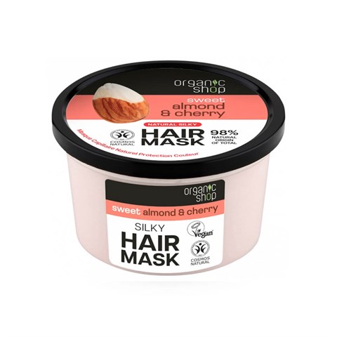 MASCHERA CAPELLI SETOSA "MANDORLA e CILIEGIA"