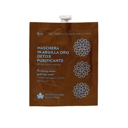 MASCHERA IN ARGILLA ORO DETOX - PURIFICANTE Biofficina Toscana