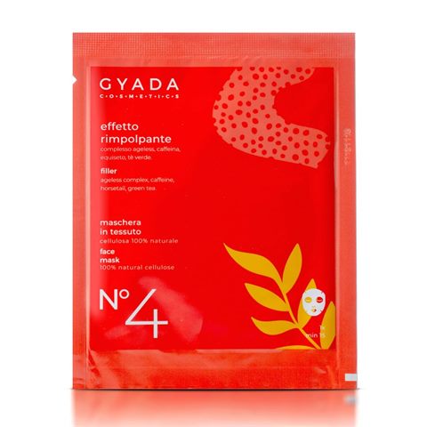 Gyada Cosmetics MASCHERA IN TESSUTO N.4 - EFFETTO RIMPOLPANTE Gyada Cosmetics