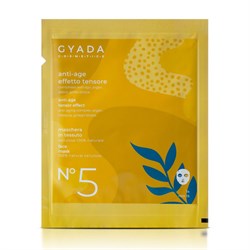 MASCHERA IN TESSUTO N.5 - ANTI-AGE EFFETTO TENSORE Gyada Cosmetics