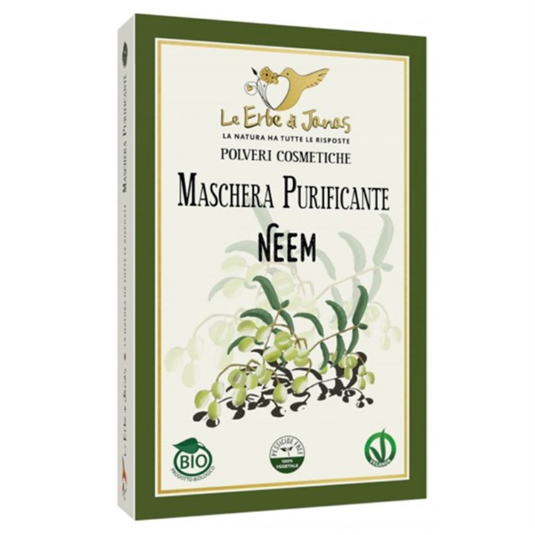 MASCHERA PURIFICANTE AL NEEM Le Erbe di Janas Le Erbe di Janas