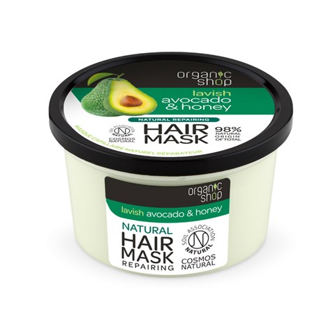 MASCHERA CAPELLI RISTRUTTARANTE "AVOCADO e MIELE"