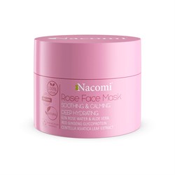 MASCHERA GEL ROSA  LENITIVA E CALMANTE  Nacomi