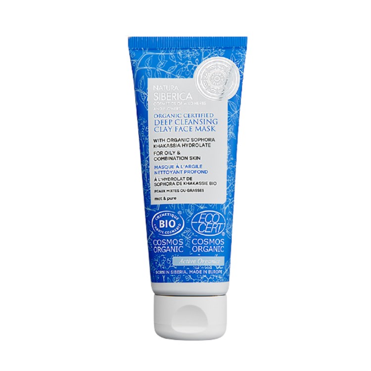 MASCHERA VISO ALL'ARGILLA 