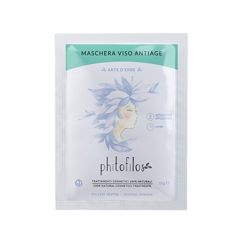 MASCHERA VISO IN POLVERE ANTIAGE