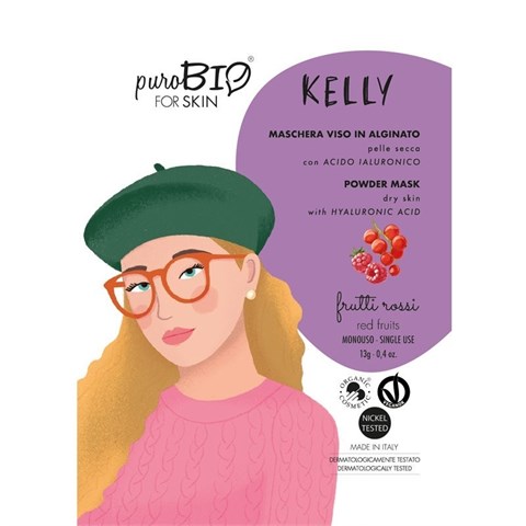 "KELLY" MASCHERA VISO PEEL-OFF - PELLE SECCA