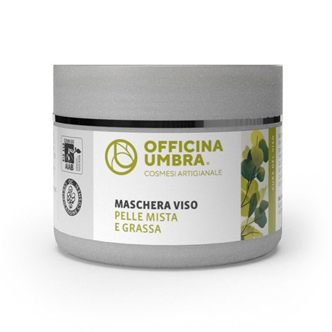 MASCHERA VISO PELLE MISTA e GRASSA