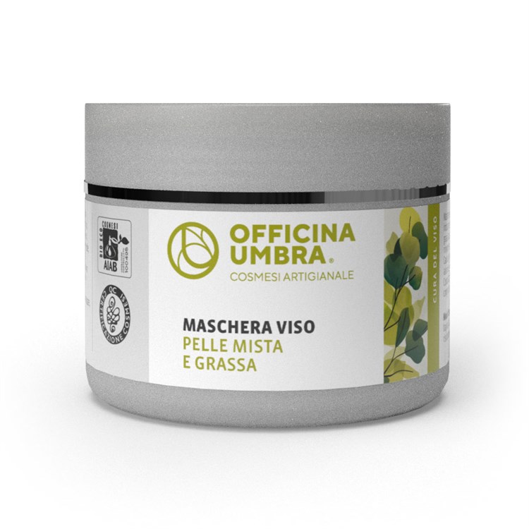 MASCHERA VISO PELLE MISTA E GRASSA Officina Umbra Officina Umbra