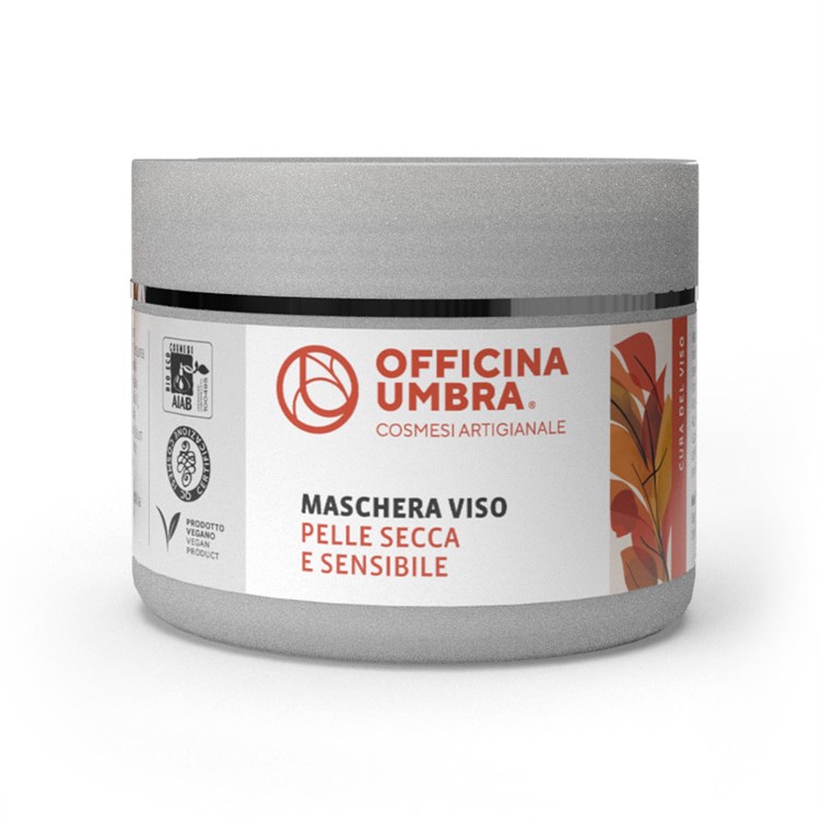 MASCHERA VISO PELLE SECCA E SENSIBILE Officina Umbra Officina Umbra