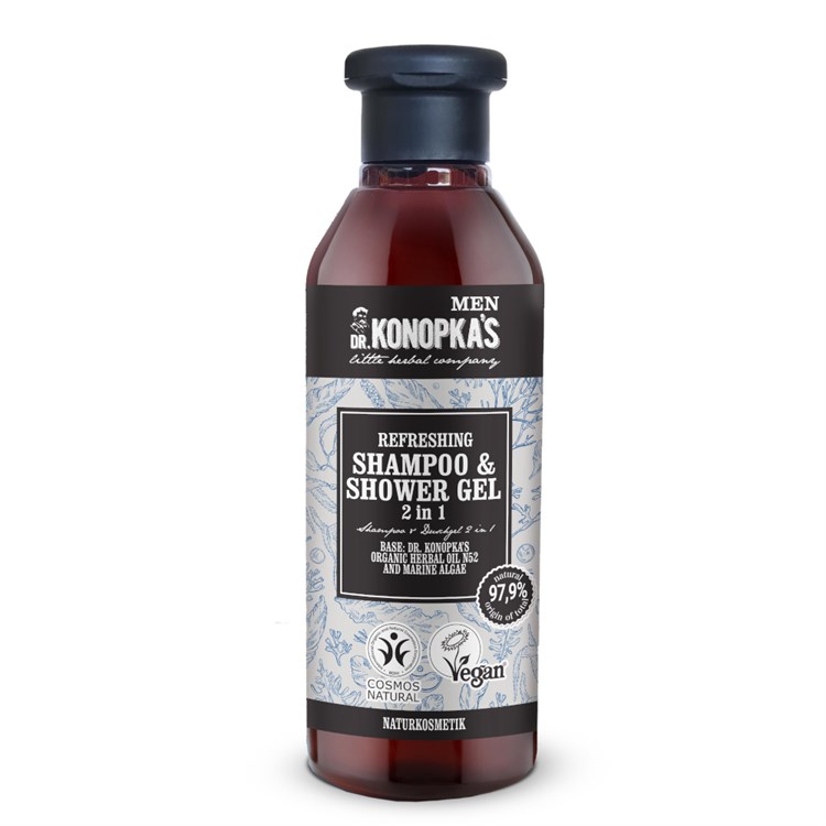 MEN - DOCCIA-SHAMPOO RINFRECANTE Dr. Konopka's Dr. Konopka's
