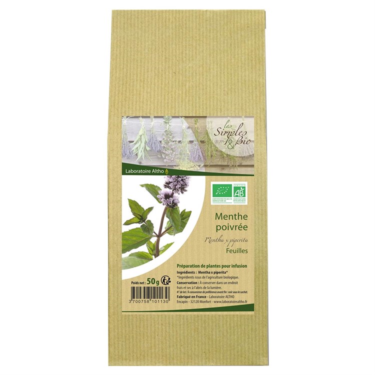 MENTA PIPERITA - FOGLIE - PER INFUSI O TISANE Laboratoire Altho Laboratoire Altho