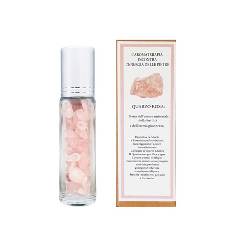 MINI ROLL-ON - QUARZO ROSA