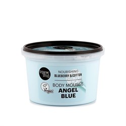 MOUSSE CORPO ANGEL BLUE  MIRTILLO E COTONE  Organic Shop