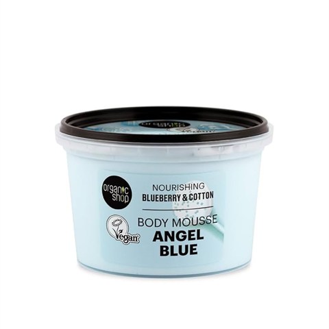 MOUSSE CORPO ANGEL BLUE "MIRTILLO e COTONE"