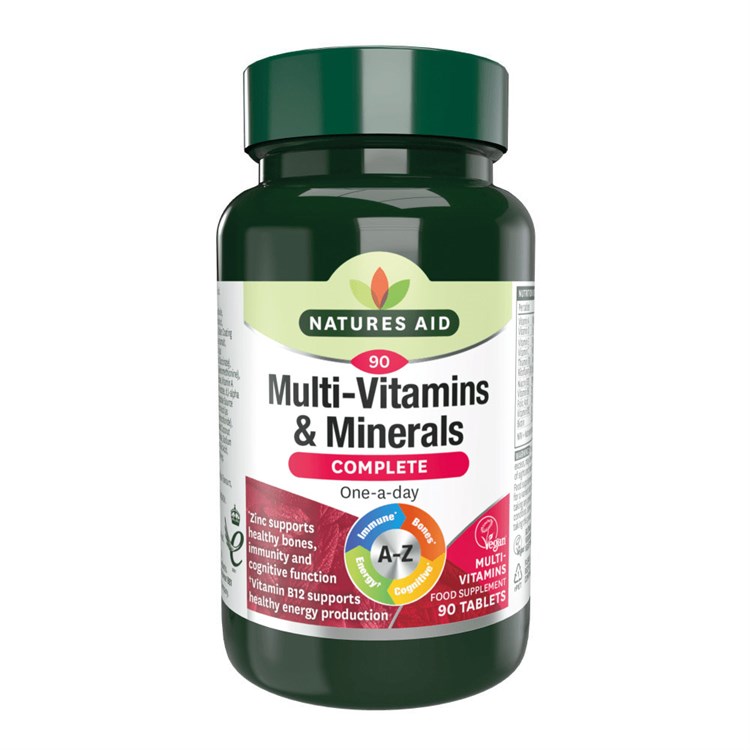 MULTIVITAMINICO & MULTIMINERALE - COMPLETO Natures Aid Natures Aid