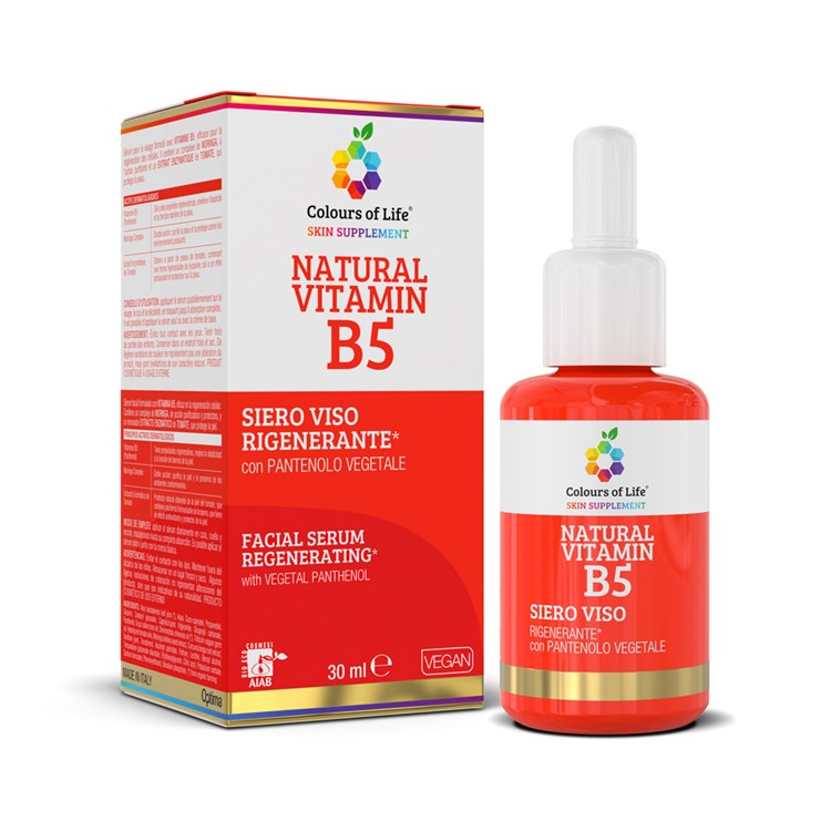 NATURAL VITAMIN B5 - SIERO VISO RIGENERANTE Optima Naturals Optima Naturals