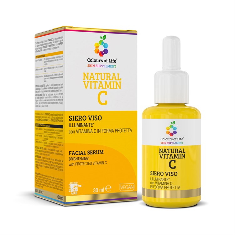 NATURAL VITAMIN C - SIERO VISO ILLUMINANTE Optima Naturals Optima Naturals