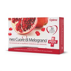 NEO CUORE DI MELOGRANO PLUS - INTEGRATORE Optima Naturals