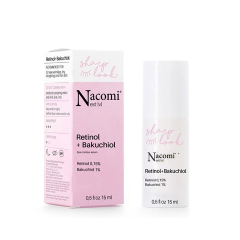 SIERO OCCHI ANTIRUGHE RETINOL + BAKUCHIOL "SHARP LOOK"