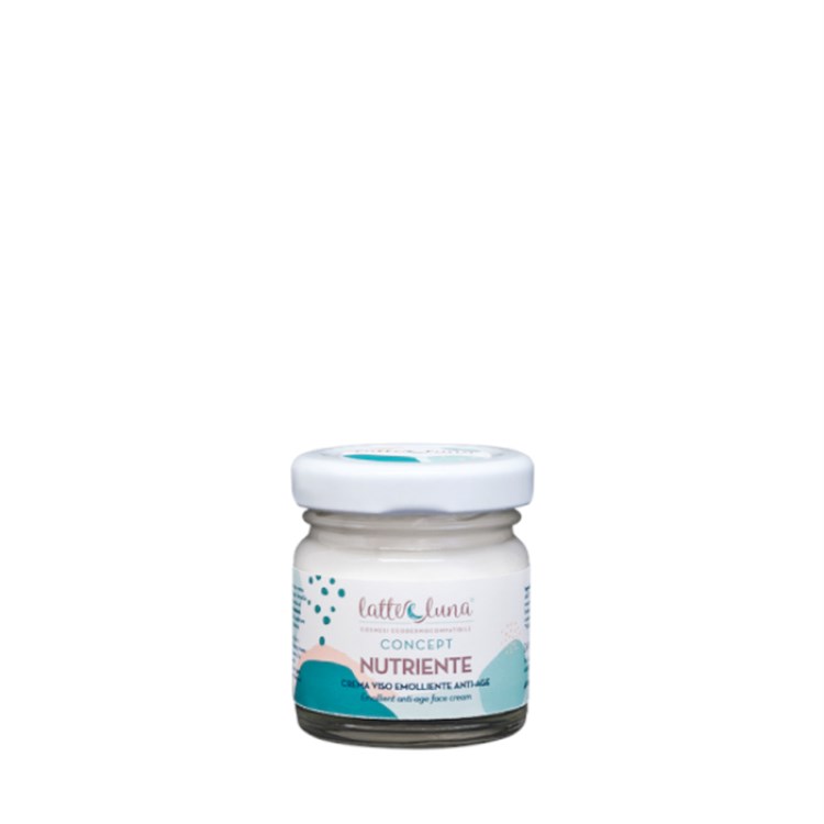 NUTRIENTE - CREMA VISO EMOLLIENTE ANTI-AGE Latte e luna Latte e luna