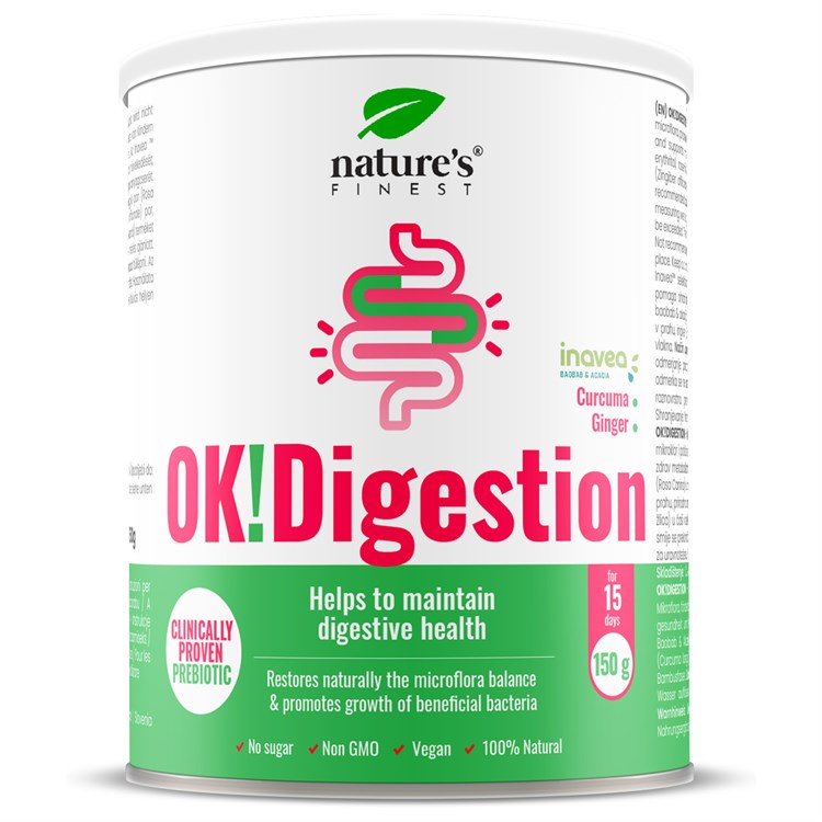 OK! DIGESTION - INTEGRATORE Nature's finest Nature's finest