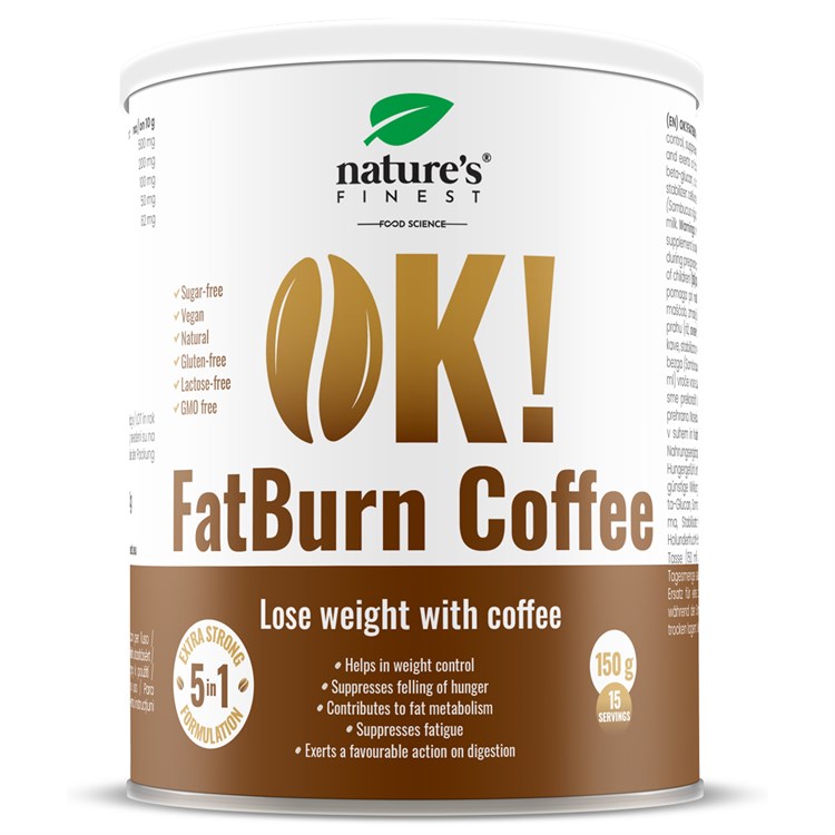 OK! FATBURN COFFEE - INTEGRATORE Nature's finest Nature's finest