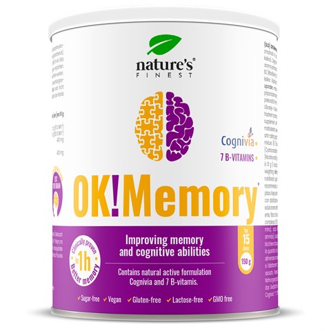 OK! MEMORY - INTEGRATORE PER MEMORIA e CONCENTRAZIONE