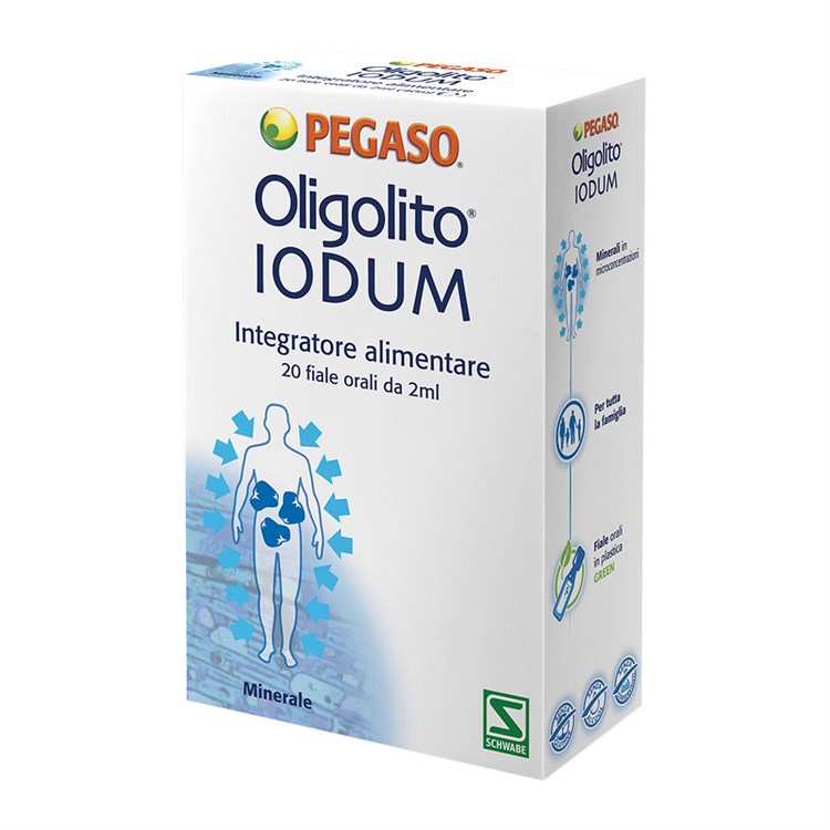 OLIGOLITO IODUM - IODIO E SELENIO - INTEGRATORE *Non più assortito *Non più assortito