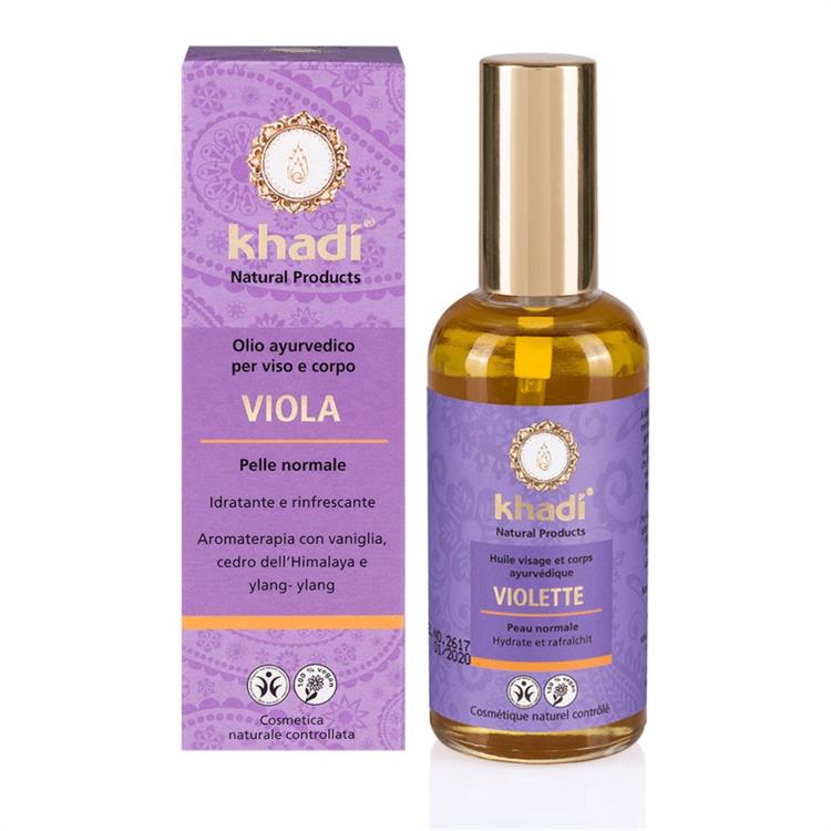 OLIO AYURVEDICO VISO & CORPO ALLA VIOLA *Non più assortito *Non più assortito