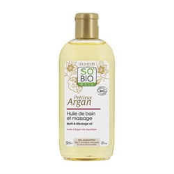 PREZIOSO ARGAN - OLIO BAGNO E MASSAGGIO So'Bio étic