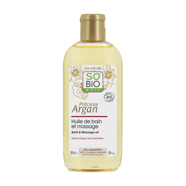 PREZIOSO ARGAN - OLIO BAGNO E MASSAGGIO So'Bio étic So'Bio étic