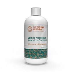 olio da massaggio rilassante e rinfrescante