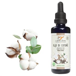 olio di cotone puro le erbe di janas