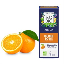 OLIO ESSENZIALE DI ARANCIO DOLCE So'Bio étic