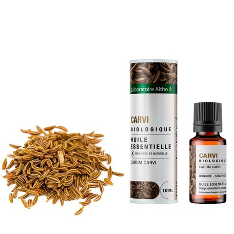OLIO ESSENZIALE DI CUMINO DEI PRATI (CARVI) - BIO