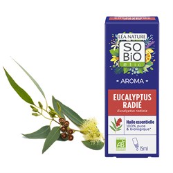 OLIO ESSENZIALE DI EUCALIPTO RADIATA So'Bio étic