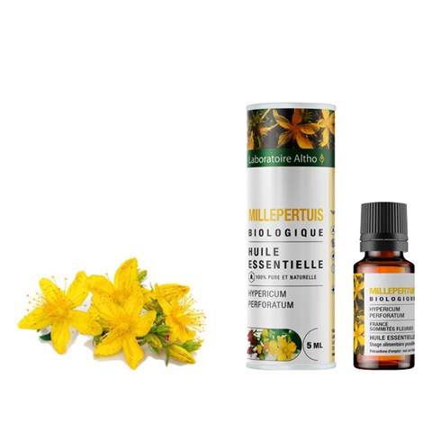 OLIO ESSENZIALE DI IPERICO (ERBA DI SAN GIOVANNI) - BIO