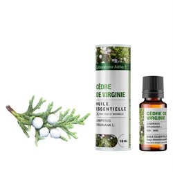 olio essenziale di legno di cedro della virginia