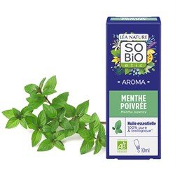 OLIO ESSENZIALE DI MENTA PIPERITA So'Bio étic