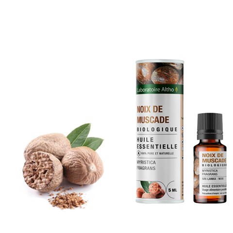 OLIO ESSENZIALE DI NOCE MOSCATA - BIO