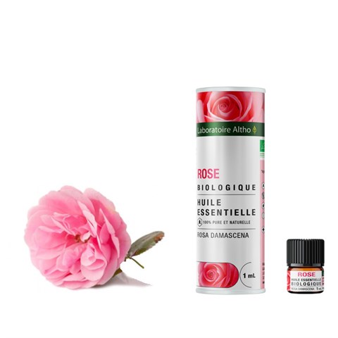 OLIO ESSENZIALE DI ROSA DAMASCENA - BIO