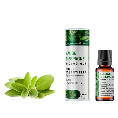 OLIO ESSENZIALE DI SALVIA SPAGNOLA - BIO