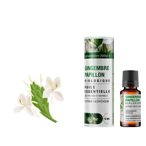 OLIO ESSENZIALE DI ZENZERO FARFALLA - BIO