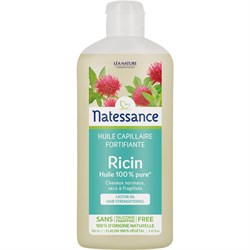 OLIO PER CAPELLI FORTIFICANTE  RICINO  Natessance